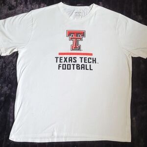 Texas Tech Football Under Armour White HeatGear Shirt